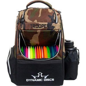 Discs Trooper Disc Golf Backpack | Frisbee Disc Golf Bag with 18+ Disc Capacity